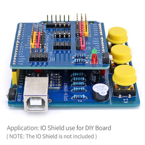OPEN-SMART UNO R3 DIY ATmega328P Entwicklungs platine Lötteile-Kit mit Summer-LED-Taste für Arduino