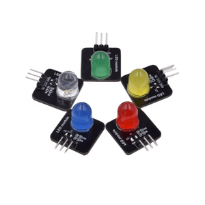 10mm Diode <strong>Light</strong> Module <strong>LED</strong> <strong>Light</strong> <strong>Sensor</strong> Module Color Indicator Red/yellow/blue/green/white Electronic Building Blocks