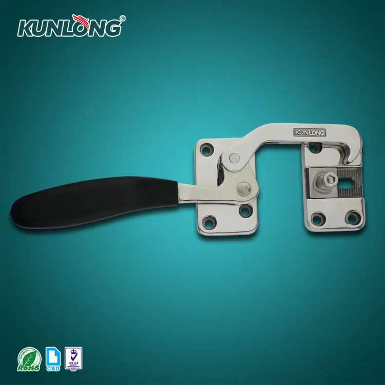 Kunlong Furniture Hardware Safety Lock Refrigerator Stainless Steel Door Handle Lock with SK1-501