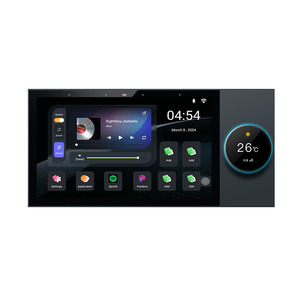 2024 New Type 7 Inch Android 11 2 Zones 8speaker <strong>Outputs</strong> Amplificador TUYA Zigbee Gateway Smart <strong>Control</strong> Panel Wall <strong>Amplifier</strong> - Product Image 1