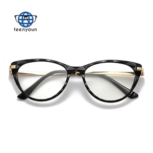 Occhiali da vista Teenyoun montature di design per Computer Anti luce blu che bloccano gli occhiali fotocromatici da donna occhiali da sole a occhi di gatto