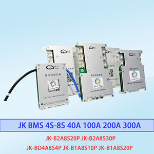 JK Intelligent 100A 200&deg;C Temperature Sensor BMS for 4s 8s 12s 16s 24v 36v 48v 72v 100a <strong>Black</strong> Color <strong>PCB</strong> Material EU/US Stock - Product Image 5
