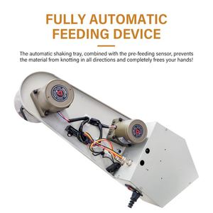 Máquina cortadora de cinta elástica de alimentación automática por ordenador con dispositivo de alimentación auxiliar - Product Image 4