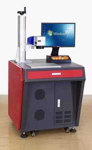 Factory <strong>Low</strong> <strong>Price</strong> 20w PC/PLC/Phone Wireless Remote Control Laser Marking Machine Via <strong>TCP</strong>/IP Internet for Printing Metal - Product Image 4