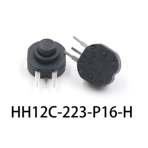Interruttore a 3 terminali a spillo piccolo interruttore a pressione con arresto Micro pulsante 12c-223 p16z - Product Image 2
