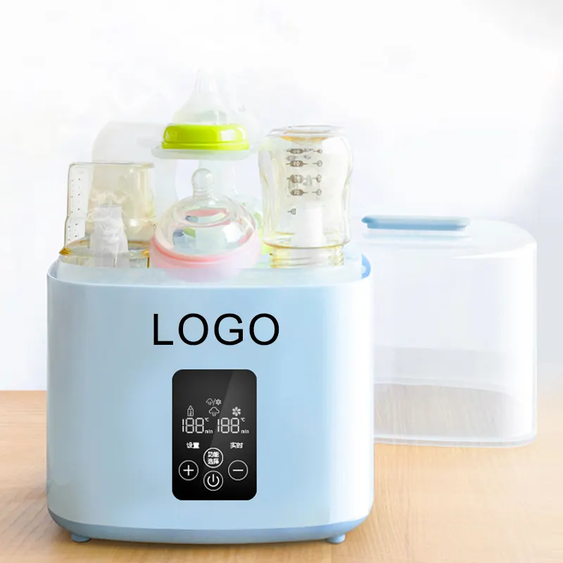 Custom 3 in 1 Electric Milk Food Makers Bottle Warmer And Dryer Disinfection Machine Baby Bottle Sterilizer