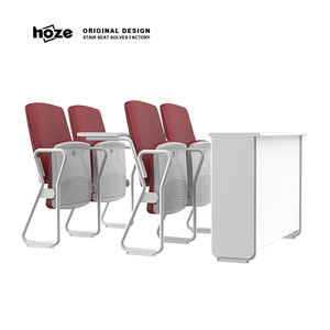 Hoze HS-3209เฟอร์นิเจอร์สำนักงานโลหะแบบทันสมัยโต๊ะและเก้าอี้แถวสำหรับใช้ในบ้านโรงพยาบาลและโรงเรียนทนทาน - Product Image 1