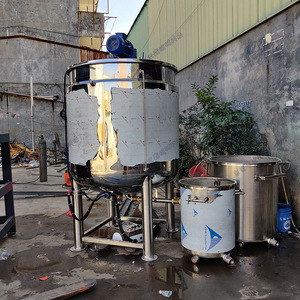 Stainless Steel Vacuum Reactor Machine 220V Homogenizer for Smoke Oil Liquid Cream Cosmetic <strong>Soap</strong> <strong>Mixing</strong> Pattern Painted - Product Image 2