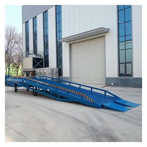 Puente de acoplamiento móvil de 8 toneladas, 10 toneladas, 12 toneladas, plataforma de carga y descarga hidráulica móvil, plataforma de carga manual para contenedores - Product Image 5