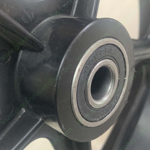 12X2 1/4 inç düz ücretsiz PU lastikler tekerlekli sandalye plastik katı havasız lastik ön tekerlek elektrikli tekerlekli sandalye için lastik