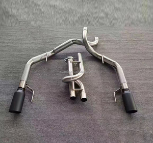 Xuante hiệu suất thép không gỉ FORD F150 RAPTOR 3.5-2023-2025 hệ thống ống xả 1.5mm dày gương đánh bóng đen ống xả lời khuyên - Product Image 2