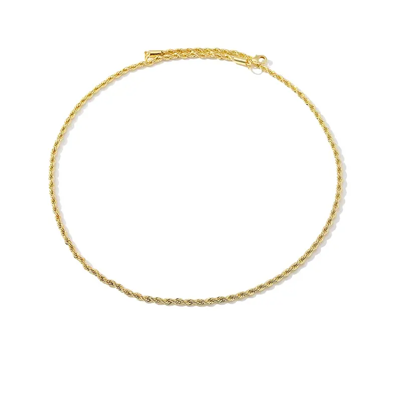 JINYOU-collar de cadena minimalista para mujer, joyería chapada en oro, de acero inoxidable, 2027