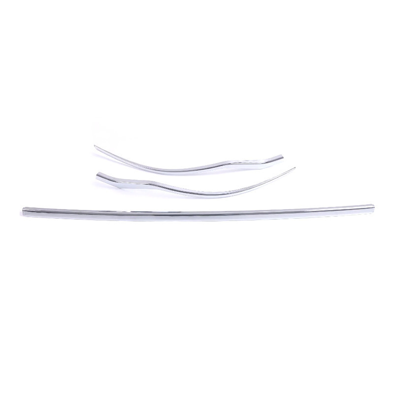 Rear bumper trim - electroplated bright - plastic