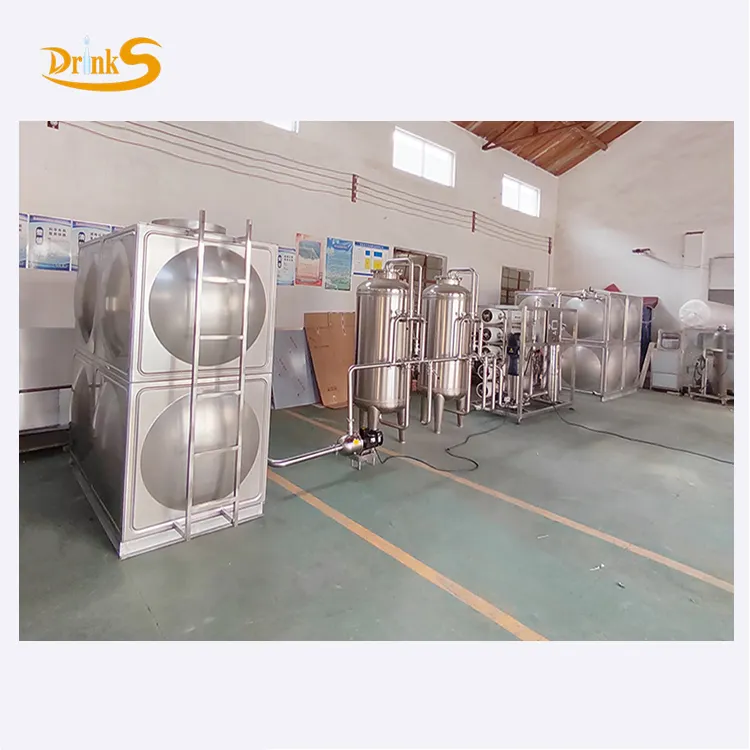 2000-10000 LPH Industrielle RO-Wasser aufbereitung anlage Maschinen umkehrosmose anlagen für Trinkwasser