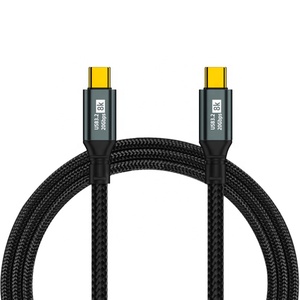 For Apple iPhone 15 Plus Pro Max OTG Cable 20Gbps USB 3.2 Gen 2 PD 100W Type C to Type C Data Charging Cable 0.5M 1M 1.5M 2M 3M