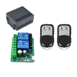 DC12V 10A 24V ก้านโยกมอเตอร์สวิทช์ไฟเครื่องส่งสัญญาณ433MHz สวิตช์ควบคุมระยะไกลไร้สาย - Product Image 2