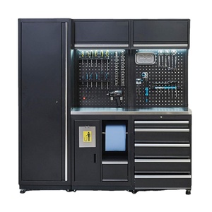 JZD <strong>S</strong>-Type Workshop Tool Storage <strong>Workbench</strong> Metal Assembly Worktable Cabinet Cart Combination Type Toolbox &amp; Tool Trolley