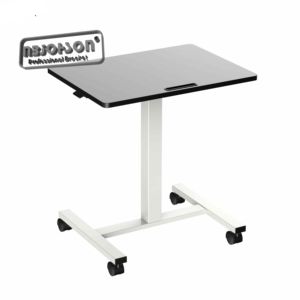 Factory Adjustable Overbed Bedside <strong>Table</strong> with Wheels Pneumatic Mobile Standing Desk <strong>Rolling</strong> <strong>Computer</strong> Cart Movable Overbed <strong>Table</strong> - Product Image 6