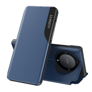 豪华PU皮革后盖荣誉X9a智能视窗翻盖手机外壳 - Product Image 2