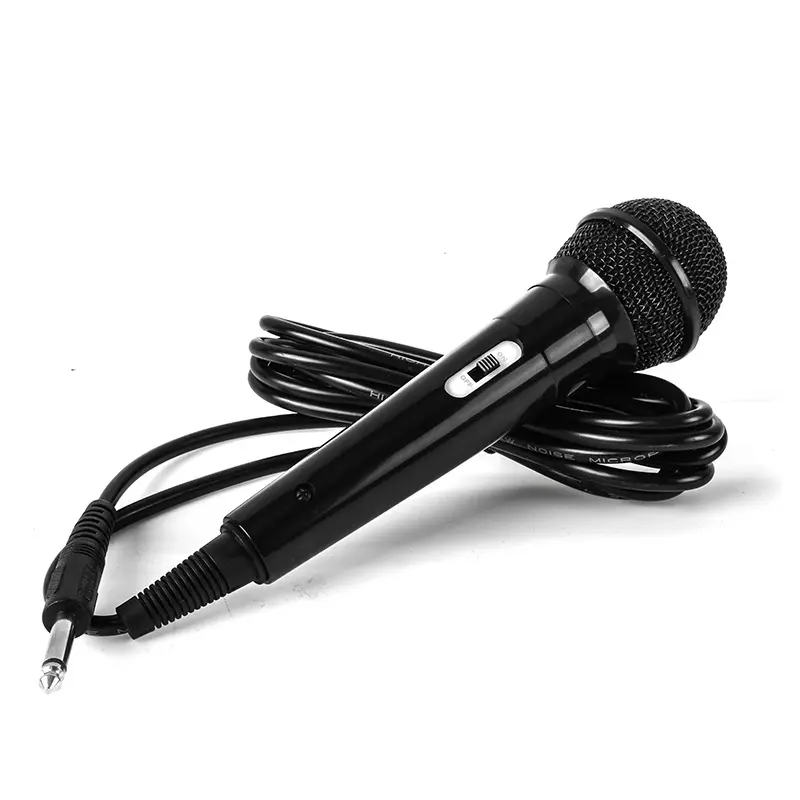 Handheld Wired Microphone Dynamic Vocal Mic with 16.4ft Cable and ON/Off Switch wire microphone price for Speakers Karaoke