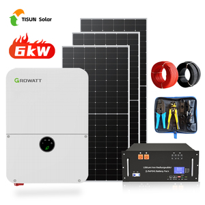 Tissun定制太阳能电源系统6kw阳台太阳能系统全套面板套件 - Product Image 1