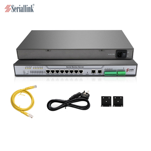 串行链接SLK-S508R Modbus RTU至Modbus TCP服务器8端口RS232/RS485串行转换器控制台服务器串行设备服务器 - Product Image 2