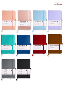 Wholesale Custom A6 A5 Journal <strong>with</strong> <strong>Elastic</strong> Strap Diary <strong>Notebook</strong> <strong>Printed</strong> Brand Logo Notepad Note Book PU Leather <strong>Notebook</strong> - Product Image 4