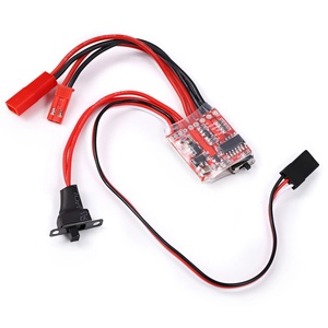 30A 4-8V Mini gebürsteter elektrischer Geschwindigkeitsregler ESC Bürste elektronischer Motor-Geschwindigkeitsregler für RC-Auto