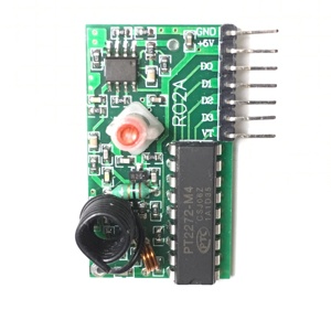 Taidacent R02A 4-Kanal-Super-Regenerations-Decodierungsempfängermodul 315 433MHz HF-Decodierungs-Fernbedienung empfänger modul - Product Image 3