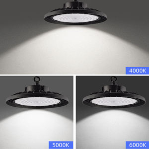 Alışveriş merkezi depo garaj için yüksek güç su geçirmez LED UFO maden lambası IP65 Bay projesi tavan lambası - Product Image 2