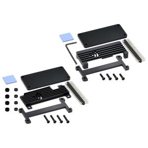 Raspberry Pi Zero 2 W Case in alluminio + Pin Header cacciavite raffreddamento passivo Enclouse per lampone Pi Zero / Pi Zero 2 W - Product Image 1