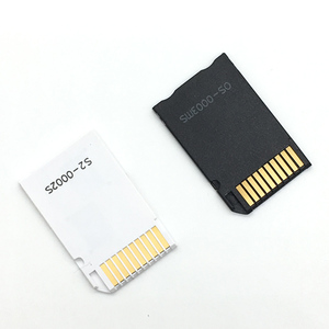 微型<span class=keywords><strong>SD</strong></span> SDHC TF到记忆棒MS Pro Duo <span class=keywords><strong>PSP</strong></span>适配器转换器卡双2插槽，用于<span class=keywords><strong>PSP</strong></span> 1000 2000 3000 - Product Image 2