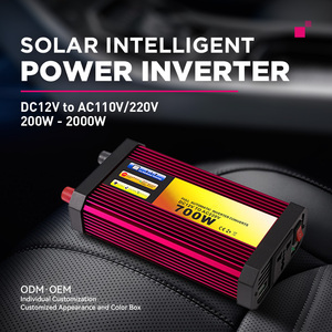 Inversor de corriente industrial monofásico con pantalla LCD de potencia nominal de 700W - Product Image 4
