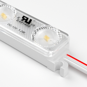 โมดูลไฟ LED อินพุตไฟฟ้ากระแสตรง12V/24V โมดูลสัญญาณไฟ LED 2835 3LED IP67ฉีดกันน้ำ