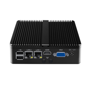 Fabbrica diretta industriale Mini PC Computer Quad Core Intel Celeron 8GB memoria Video SSD disco rigido DDR3 RAM Fanless Linux - Product Image 4