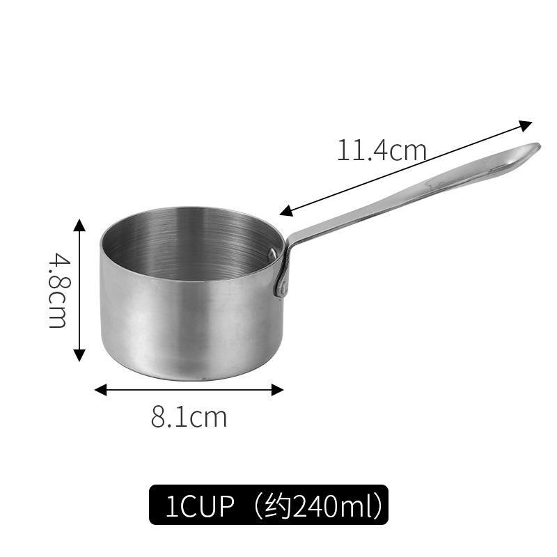 240ml stainless steel saucer (304 silver)