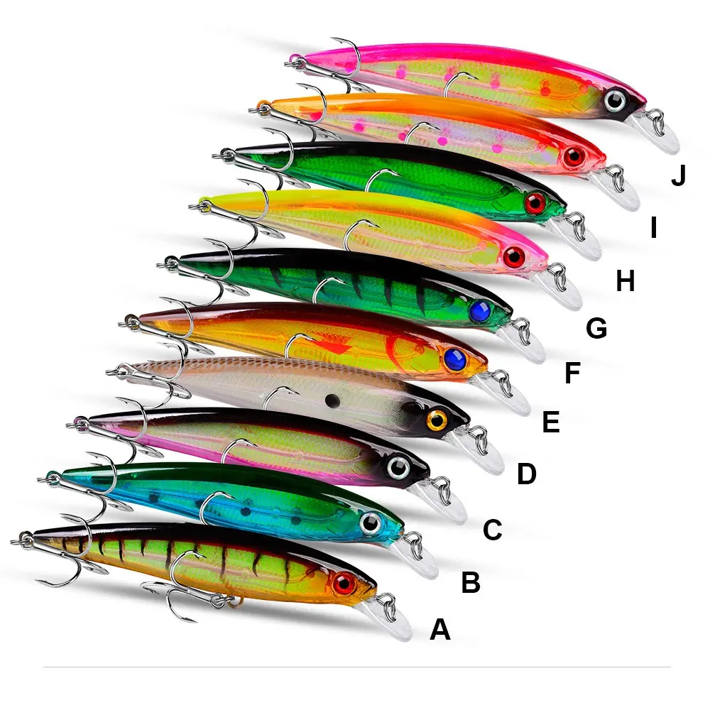 In Stock 110mm 13.4g Hard minnow fishing lures wholesale