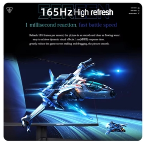 Haijing หน้าจอคอมพิวเตอร์34นิ้ว4K 165Hz, จอแสดงผลกว้าง144Hz wqhd Desktop LED Gamer dp/ 3440*1440 - Product Image 5