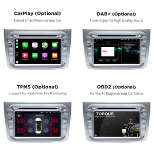 4 + 64G 8Core แอนดรอยด์วิทยุอัตโนมัติ1 Din,สำหรับ Alfa Romeo Mito 2008-เครื่องเล่นมัลติมีเดียในรถยนต์ระบบนำทาง GPS เครื่องเล่น DVD กล้อง DVR - Product Image 4
