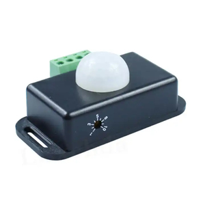 Rendimiento DC 12V 24V 8A Sensor de movimiento PIR ajustable automático Módulo de interruptor de detector infrarrojo IR para lámpara de luz de tira LED - Product Image 2