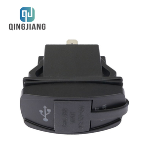双端口防水USB扩展插座DC 12V 3.1A面板安装，带ABS 2个交流插座和2个USB a端口Wifi兼容 - Product Image 6