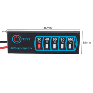 1S-8S 18650 Li-Ionen-Lipo-Lithium 5-30V Blei-Säure-Batterie-Füllstand anzeige Tester <span class=keywords><strong>LCD</strong></span>-Anzeige messgerät Modul Kapazität Spannungs messer