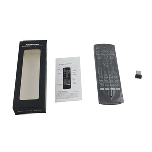 MX3 2.4G Air <strong>Mouse</strong> Voice Remote Control Mini Silicon <strong>Keyboard</strong> Backlight Wireless RF Learning Code Compatible TV Box PC Home <strong>Use</strong> - Product Image 6