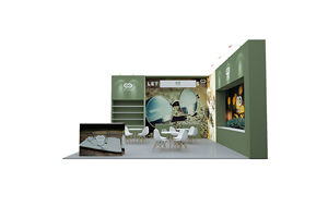 <strong>Customized</strong> 20x20ft Modular Trade Show <strong>Booth</strong> Tension Fabric with Aluminum Frame Dye Sublimation Printing for Display Exhibition