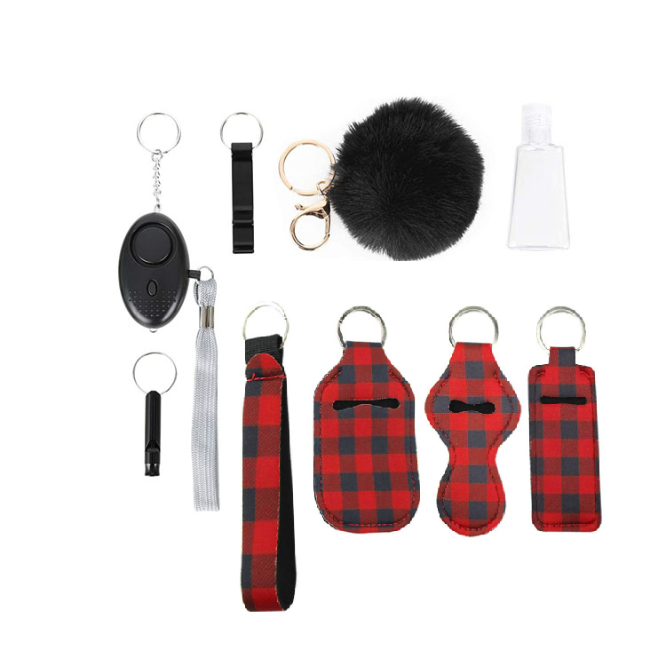 Plaid rouge noir
