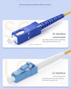カスタマイズ可能3m/10/15/20/30m通信グレードLC-LCシングルモードシンプレックスジャンパー光学延長ケーブル光ファイバー5Gネットワーク用 - Product Image 6