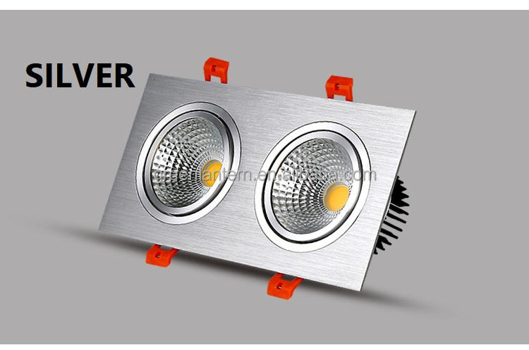 Doubles têtes (logement argenté)