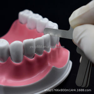 Règle de mesure interproximale OralDental Mesure de l'écart dentaire Traitement orthodontique en acier inoxydable Outil de jeu de jauge d'épaisseur - Product Image 5