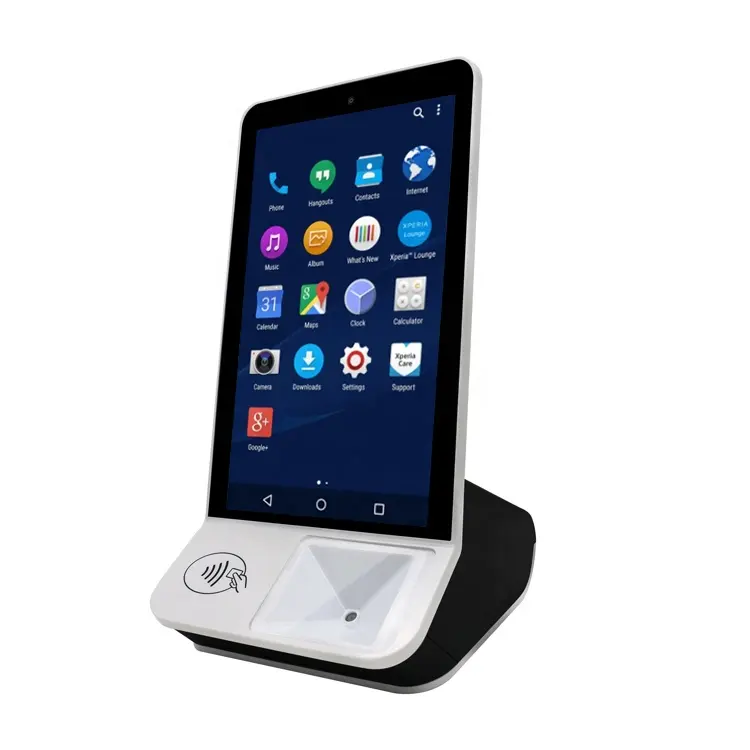 10.1 "touch screen elektronische kassa betaling machine met NFC betaling en QR code betaling
