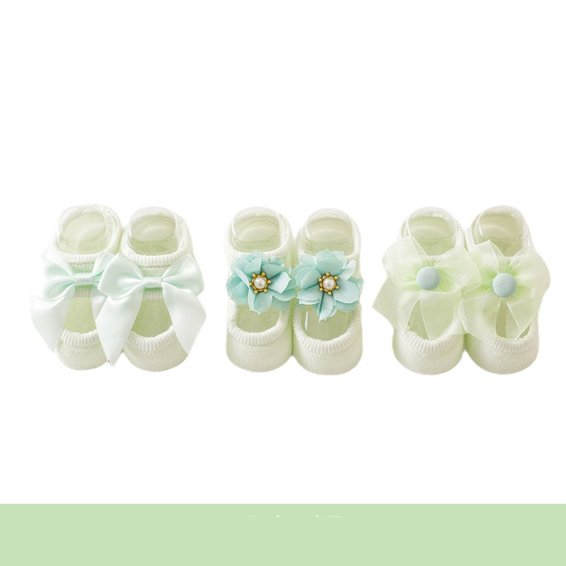 3 paires d'assortiment Vert